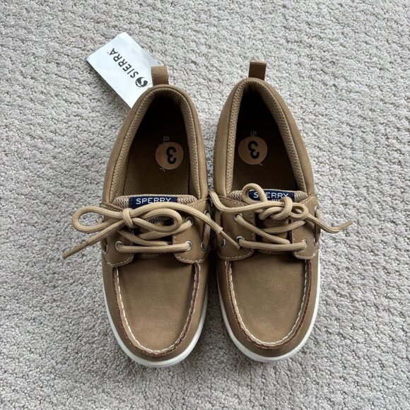 Sperry tan boat shoe loafers - Picture 2 of 3